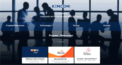 Desktop Screenshot of kemcom.de